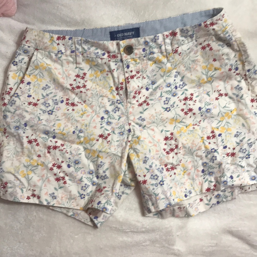 Floral Bermuda Shorts
